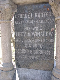 Lucy Almira <I>Winslow</I> Huntoon 