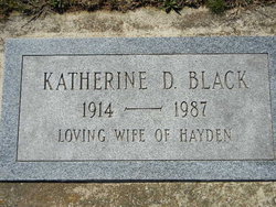Katherine D Black 
