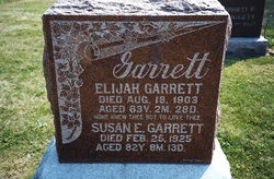 Susan Elizabeth <I>Hasty</I> Garrett 