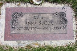Anna Sarah <I>Rice</I> Cox 