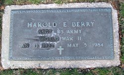 Harold E Berry 