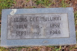 Lewis Dee Mullikin 