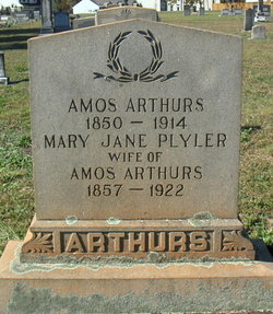 Mary Jane <I>Plyler</I> Arthurs 