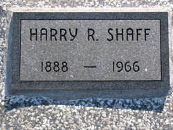 Harrison Ralph “Harry” Shaff 