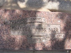 Claudie <I>Dobbs</I> Barr 