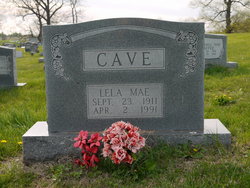 Lela Mae Cave 