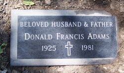 Donald Francis Adams 