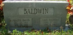 Lois <I>Nichols</I> Baldwin 
