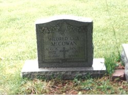 Mildred <I>Cox</I> McCowan 
