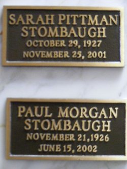 Paul Morgan Stombaugh 
