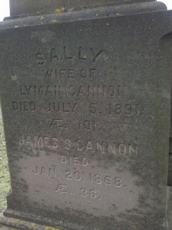 Sally <I>Smith</I> Cannon 