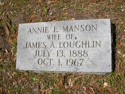 Annie Elizabeth <I>Manson</I> Loughlin 