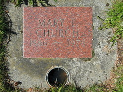 Mary Lucy <I>Peterson</I> Church 