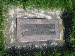Ralph Alfred McBean 