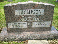 Ruthanna Margaret <I>Albers</I> Thompson 