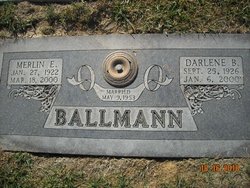 Darlene B. <I>Beckmann</I> Ballmann 