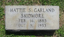Hattie <I>Stephenson</I> Garland Skidmore 