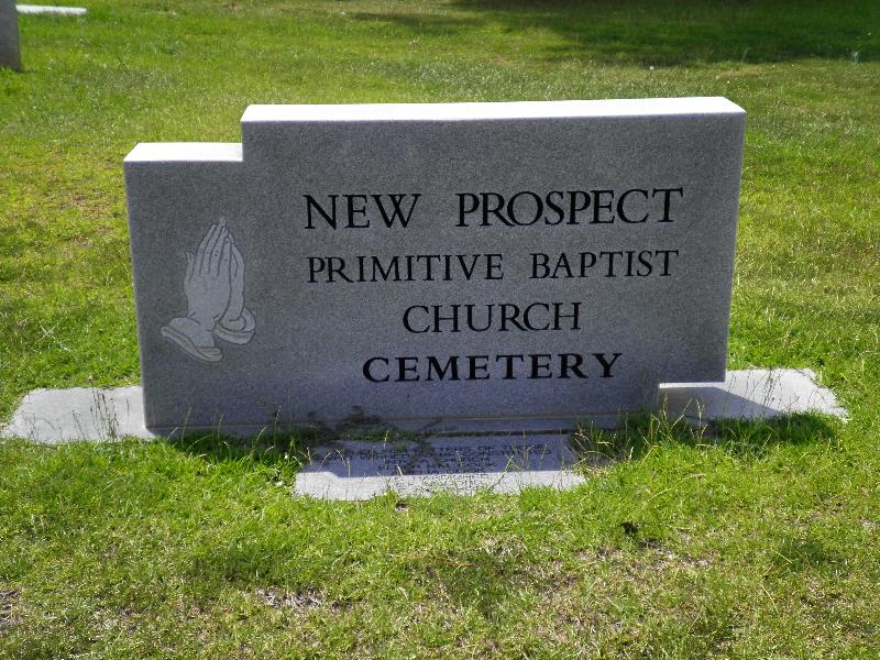 New Prospect Primitive Baptist Church Cemetery