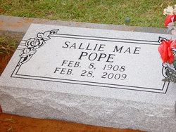 Sallie Mae Pope 