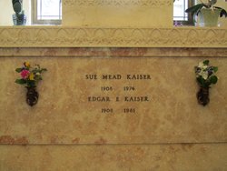 Susan Mead <I>Mead</I> Kaiser 