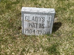 Gladys J Watts 