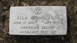 Ella A <I>Leader</I> Anderson 