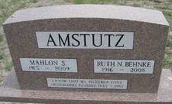 Ruth <I>Behnke</I> Amstutz 