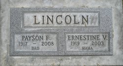 Ernestine Virginia <I>Cowell</I> Lincoln 