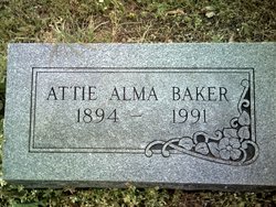 Attie Alma <I>Crigler</I> Baker 