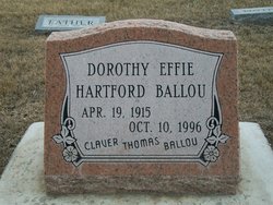 Dorothy Effie <I>Hartford</I> Ballou 