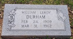 William Leroy Durham 