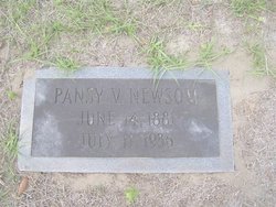 Pansy V. <I>Boyd</I> Newsom 