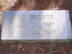 Edward Allen “Ed” Brewer 