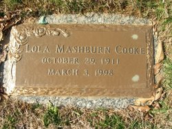 Lola <I>Mashburn</I> Cooke 