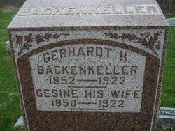 Gerhardt H Backenkeller 