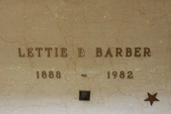 Lettie Brisca <I>Boatman</I> Barber 