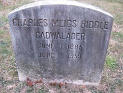 Charles Meigs Biddle Cadwalader 