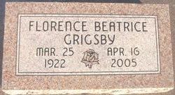 Florence Beatrice Grigsby 