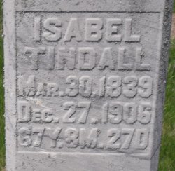 Isabell <I>Sackett</I> Tindall 