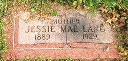Jessie Mae <I>Clossen</I> Lang 