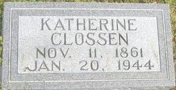 Katherine <I>Sewell</I> Clossen 