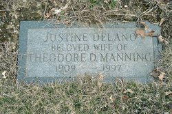 Justine R. (Isabel) <I>Delano</I> McIntire/Manning 