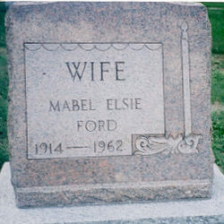 Mabel Elsie <I>Loder</I> Ford 