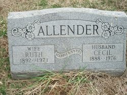 Ruth <I>Snyder</I> Allender 