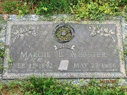 Marjorie Belle “Margie” <I>McFall</I> Bentley Webster 