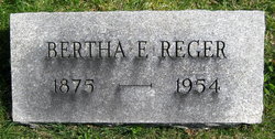 Bertha E. Reger 