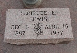 Gertrude Ellen <I>Rose</I> Lewis 