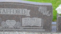 Bertha Elmer <I>Crockett</I> Stafford 