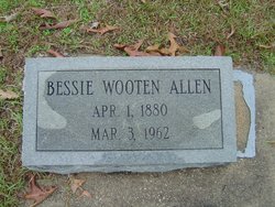 Bessie Viola <I>Wooten</I> Allen 