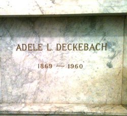 Adele L Deckebach 
